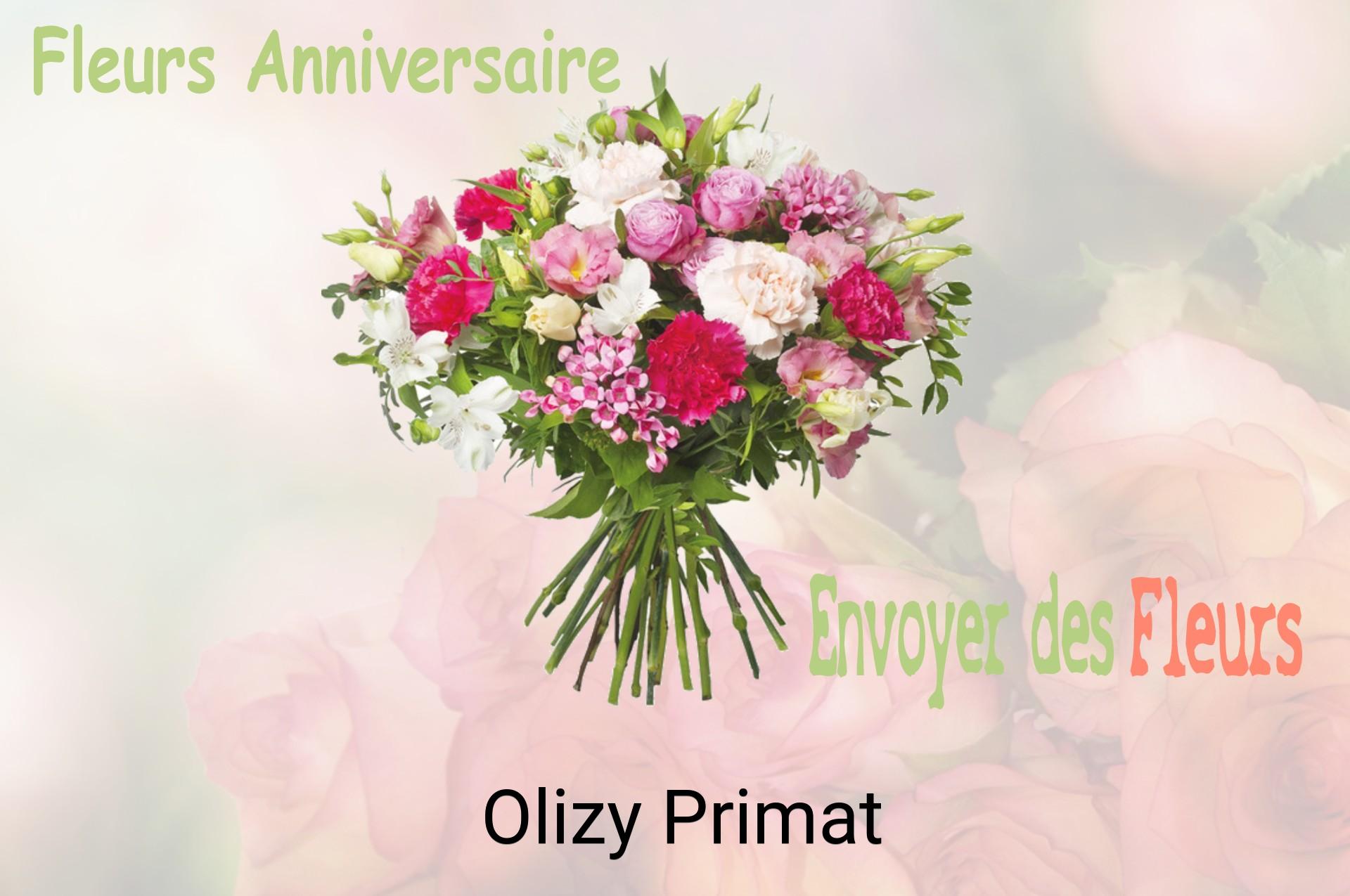 Bouquet de fleurs d’anniversaire livré à Olizy-Primat
